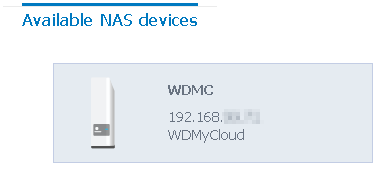NAS in list